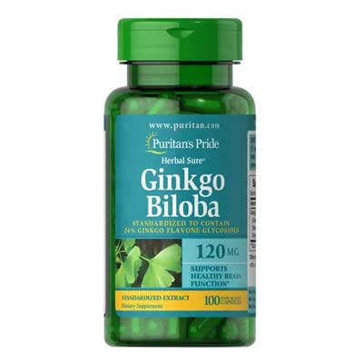 Viên Uống Bổ Não Ginkgo Biloba 120mg 100 Viên Của Mỹ