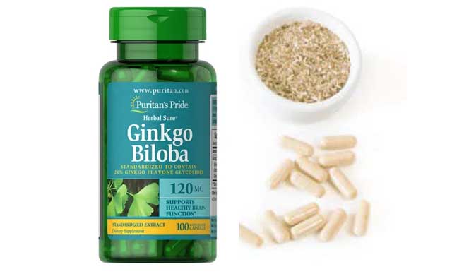 Viên Uống Bổ Não Ginkgo Biloba 120mg 100 Viên Của Mỹ