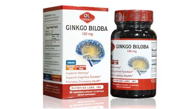 Viên Uống Bổ Não Ginkgo Biloba 120mg Olympian Labs Của Mỹ