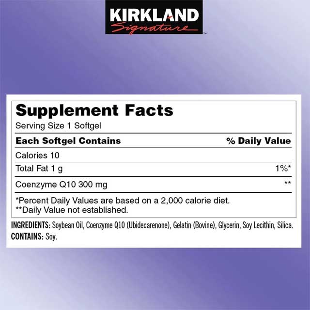 Viên Uống Kirkland CoQ10 300mg Của Mỹ